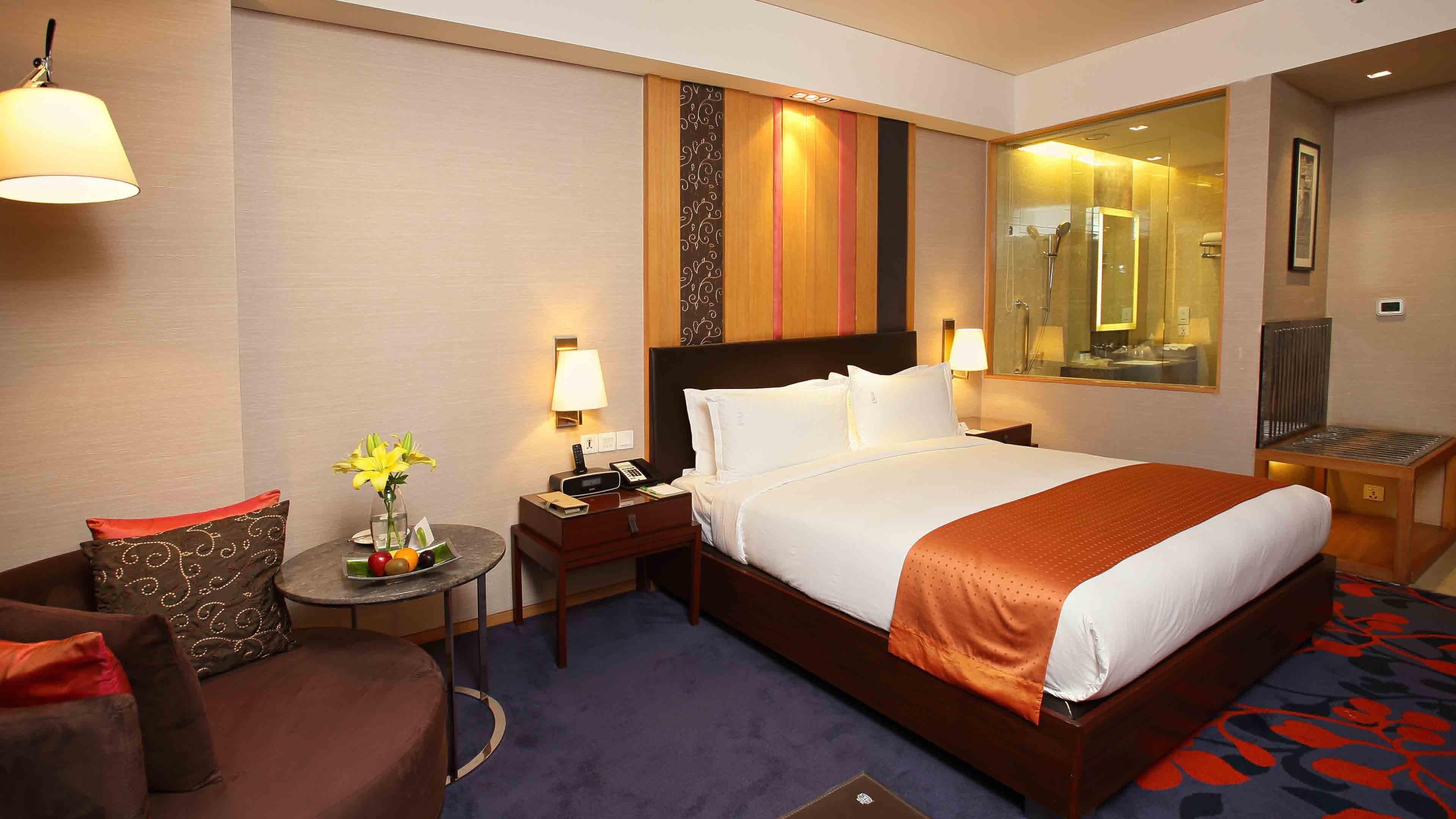 Holiday Inn New Delhi Mayur Vihar Noida By Ihg Nova Deli Exterior foto A room at the hotel